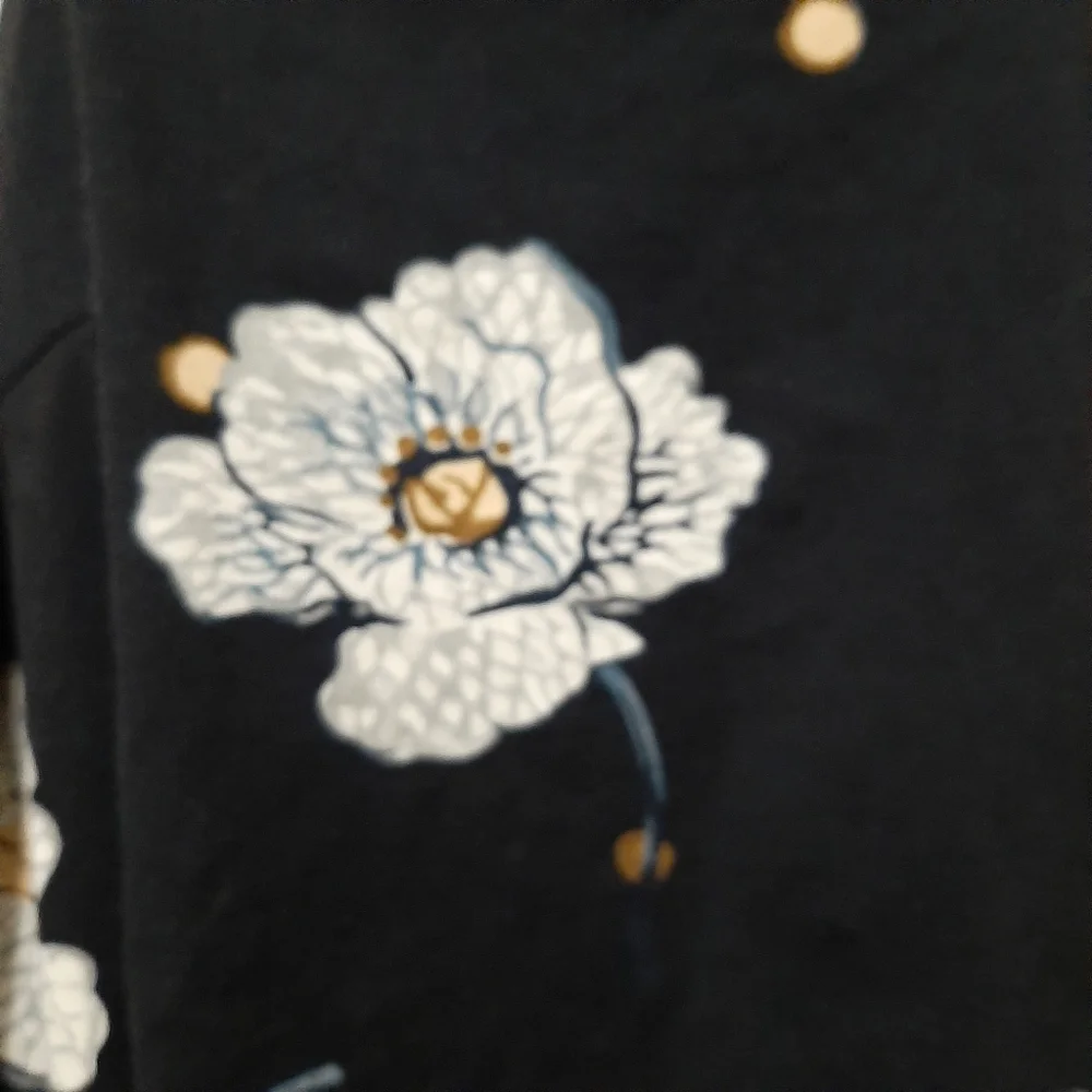 Anthropologie Deletta Peplum Top Size Small